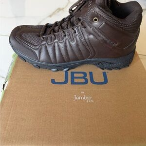 JBU Men's Dark Brown Hiking Boots